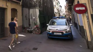 coche policía en Pignatelli