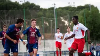 Fútbol. DH Juvenil- SD Huesca vs. Damm.