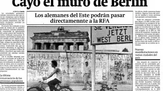 Así contó HERALDO DE ARAGÓN la caída del muro de Berlín