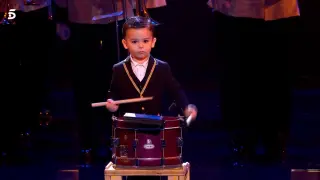 Hugo Molina vuelve a cautivar con su tambor a público y jurado y se convierte en finalista de 'Got Talent'
