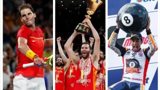 Rafa Nadal y Marc Márquez en la categoría de Mejor Deportista Masculino del Año y la Selección Española Masculina de Baloncesto ha sido elegida para formar parte de la categoría a Mejor Equipo del Año.