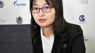 La ajedrecista Ju Wenjun