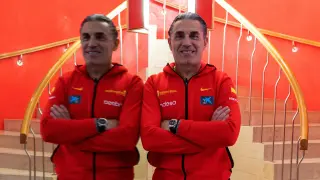 La selección española de baloncesto en España