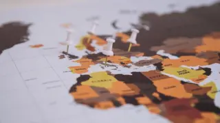 Mapa pines Europa
