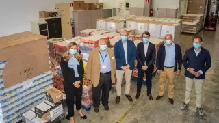 Mercadona entrega 17.000 kilos de productos de primera necesidad al Banco de Alimentos de Zaragoza