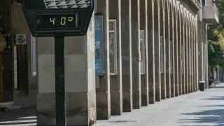 Calor en Zaragoza
