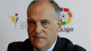 Javier Tebas Medrano, presidente de la Liga de Fútbol Profesional.