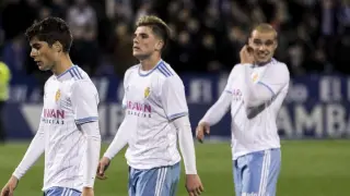Soro, Guti y Pombo, los tres canteranos vendidos en los últimos 14 meses por el Real Zaragoza.