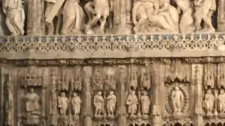 Retablo de Damián Forment, en la catedral de Huesca.