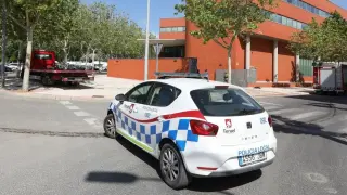 Imagen de archivo de un coche de la Policía Local de Teruel