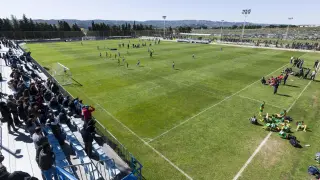 El Torneo San Jorge que organiza el Real Zaragoza en la ciudad Deportiva cada año, exaltación del fútbol base aragonés.