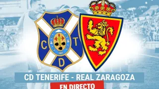 Tenerife-Real Zaragoza, en directo