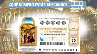 Lotería de Navidad 2020.