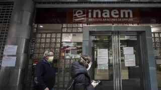Oficina del INAEM en Doctor Cerrada de Zaragoza.