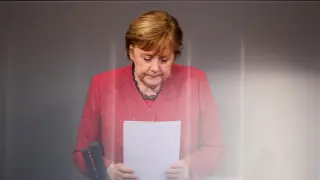 Merkel se emociona