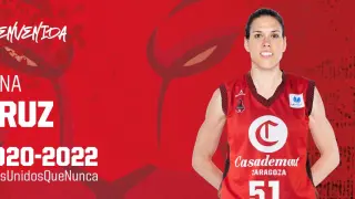 La internacional Anna Cruz se incorpora al Casademont Zaragoza