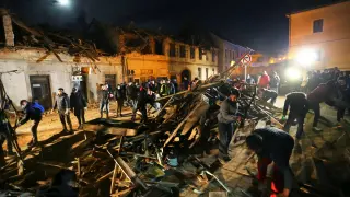 Terremoto en Croacia