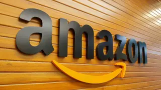 El logo de Amazon. gsc