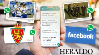 Sigue la actualidad del Real Zaragoza: recibe las noticias vía WhatsApp y únete a nuestra comunidad en Facebook