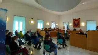 Tenso e infructuoso consejo comarcal en la Comunidad de Calatayud