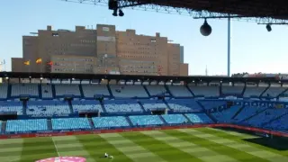 Imagen del estadio de La Romareda.