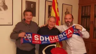 La Peña de la SD Huesca de Barcelona ha cumplido recientemente su primer año de vida oficial.