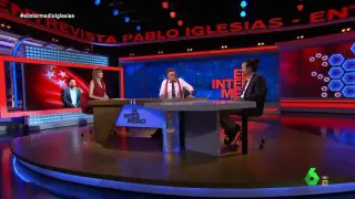 Entrevista a Pablo Iglesias en El Intermedio
