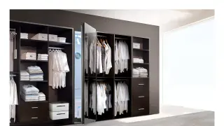 El armario de vapor de LG higieniza, refresca, elimina olores, seca y plancha todo tipo de prendas