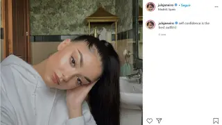 Perfil de Instagram de Julia Janeiro