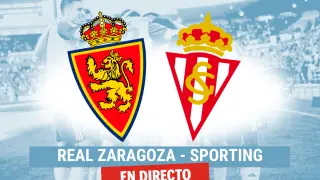 Real Zaragoza-Sporting, en directo.