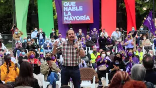 Acto electoral de Unidas Podemos
