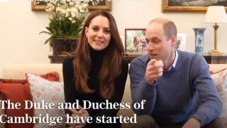 Los duques de Cambridge, en su canal de YouTube