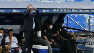Juan Ignacio Martínez pide cabeza en el duelo con el Espanyol.