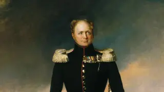 Retrato de Alejandro I de Rusia, obra de George Dawe