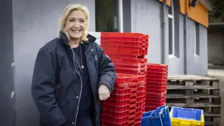 Foto de archivo de Marine Le Pen, líder del ultraderechista Reagrupación Nacional