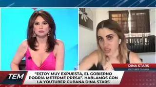 La joven estaba siendo entrevistada por Marta Flich cuando la policía cubana ha irrumpido en su casa y se la ha llevado detenida