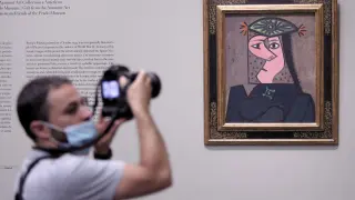 'Busto de mujer', de Picasso, en el Museo del Prado