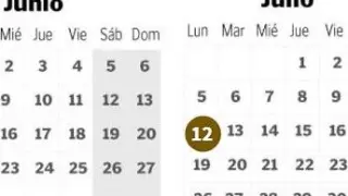 Calendario laboral 2021 en Aragón. Recurso. gsc