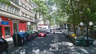 El suceso tuvo lugar en la calle de Pascuala Perie en Zaragoza.