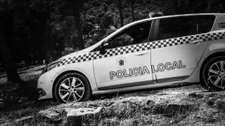 Un coche de la Policía Local de Jaén.