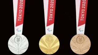 Medallas de los Juegos Paralímpicos de Tokio 2020.
