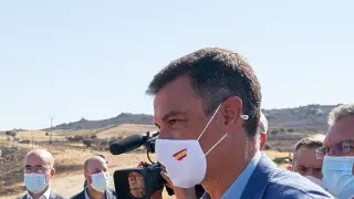 Sánchez anuncia zona catastrófica para todas las afectadas por incendios