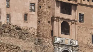 El castillo palacio del Papa Luna en Illueca.
