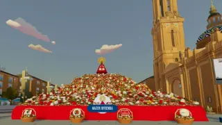 Ofrenda de Flores virtual a la Virgen del Pilar.