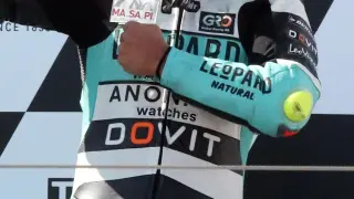 El italiano Dennis Foggia se impone en Moto3