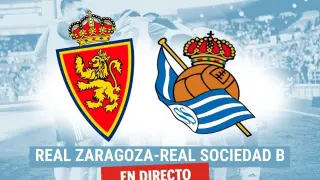 Real Zaragoza-Real Sociedad B, en directo.