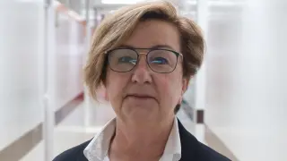 Chaverri es una de las responsables de la planificación de la campaña de vacunación en Aragón