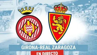 Girona-Real Zaragoza, en directo.