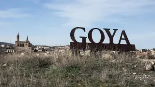 Vista de Fuendetodos, el pueblo natal de Goya, uno de los artistas aragoneses más universales.