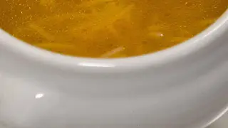 La sopa de cocido del restaurante Antonio.